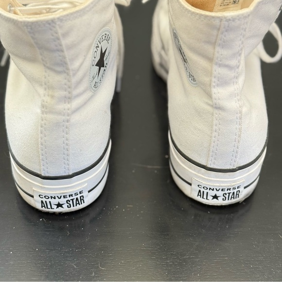 Converse All Star White High-Top Sneakers - Picture 2 of 8